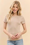 Crewneck Double Layered Top