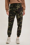 Camo Cargo Jogger Pants