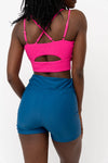 Hibiscus Double Strap Swim Top