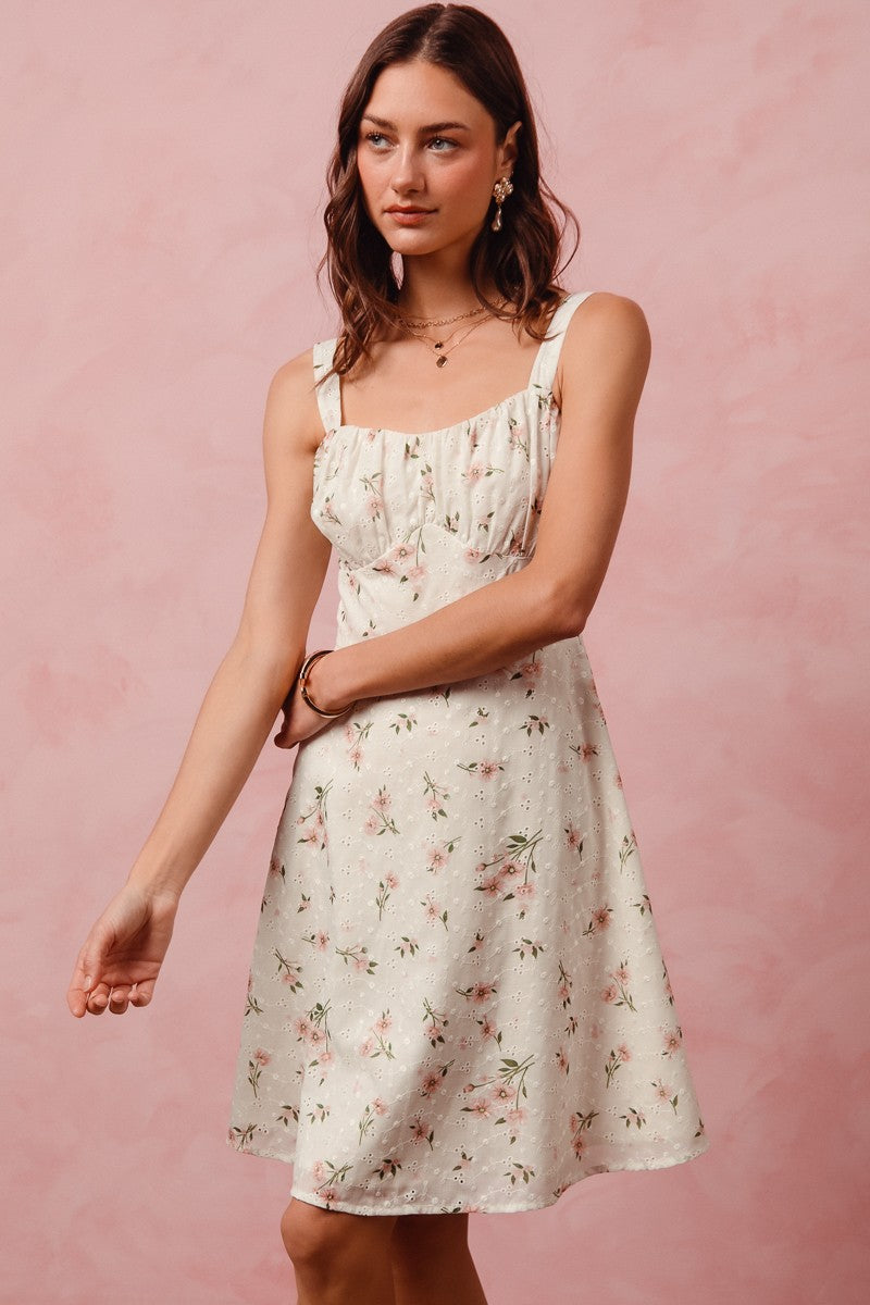 Blossom Whisper Eyelet Dress
