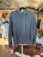 French Terry Pigment Dye & Enzyme Washing Hoodie