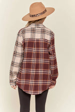 Plus Plaid Flannel Shirt