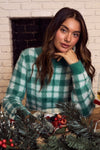 The Noelle Plaid Knit