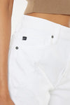 KanCan White Denim Shorts