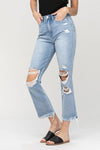 Flying Monkey Super High Rise Straight Jean