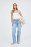 Sweetheart Strapless Sweater Knit Tube Top