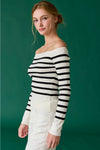 Bella Off the Shoulder Knit Top