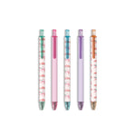 Leopard On Parade Soft-Touch Gel Pen Set