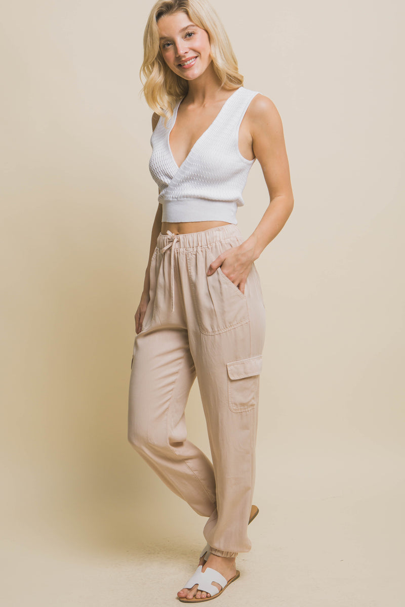 Tencel Jogger Pants