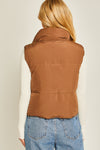 Woven Solid Reversible Vest