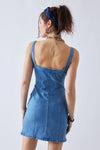 Bustier Denim Dress