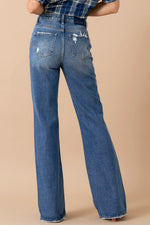 High Rise Relaxed Boot Cut Denim