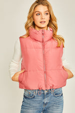 Woven Solid Reversible Vest