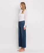 Lovervet by VERVET Tummy Control Mid Rise Wide Leg Jeans