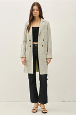 Open Basic Sweater Coat