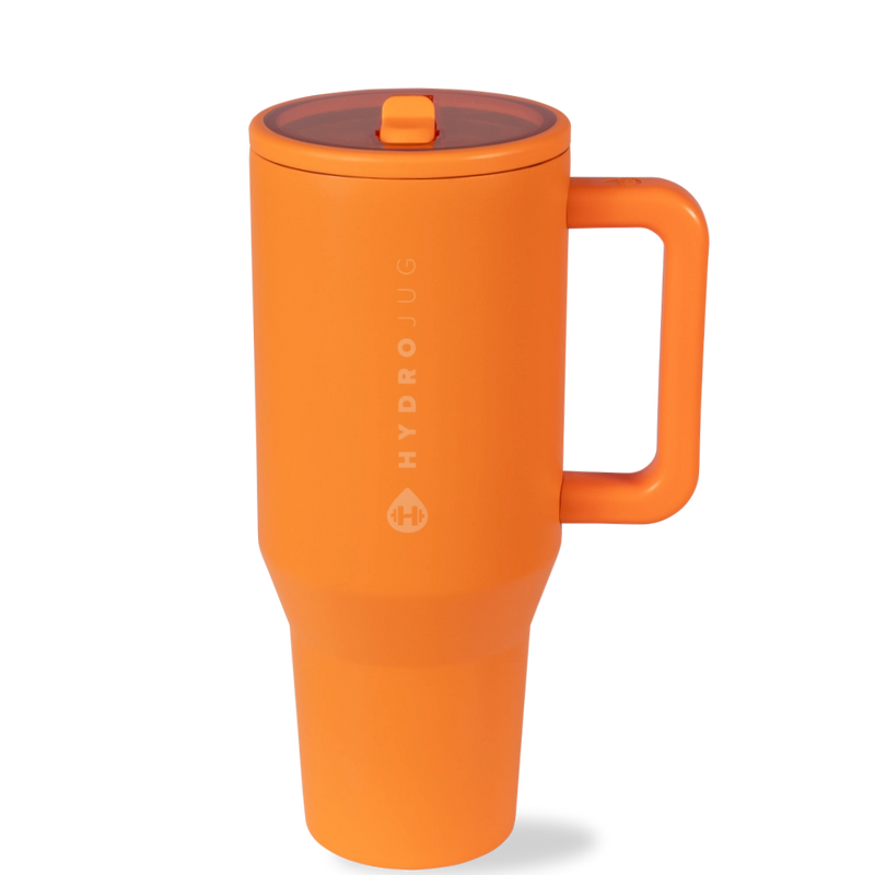 Tangerine HydroJug 32 oz Traveler Tumbler