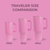 Taffy HydroJug 40 oz Traveler Tumbler