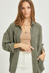 Risen Oversized Tencel Shirt