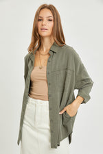 Risen Oversized Tencel Shirt