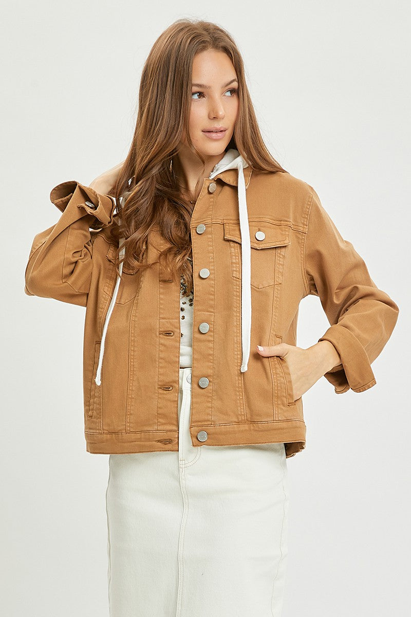 Risen Oversized Hooded Cargo Jacket