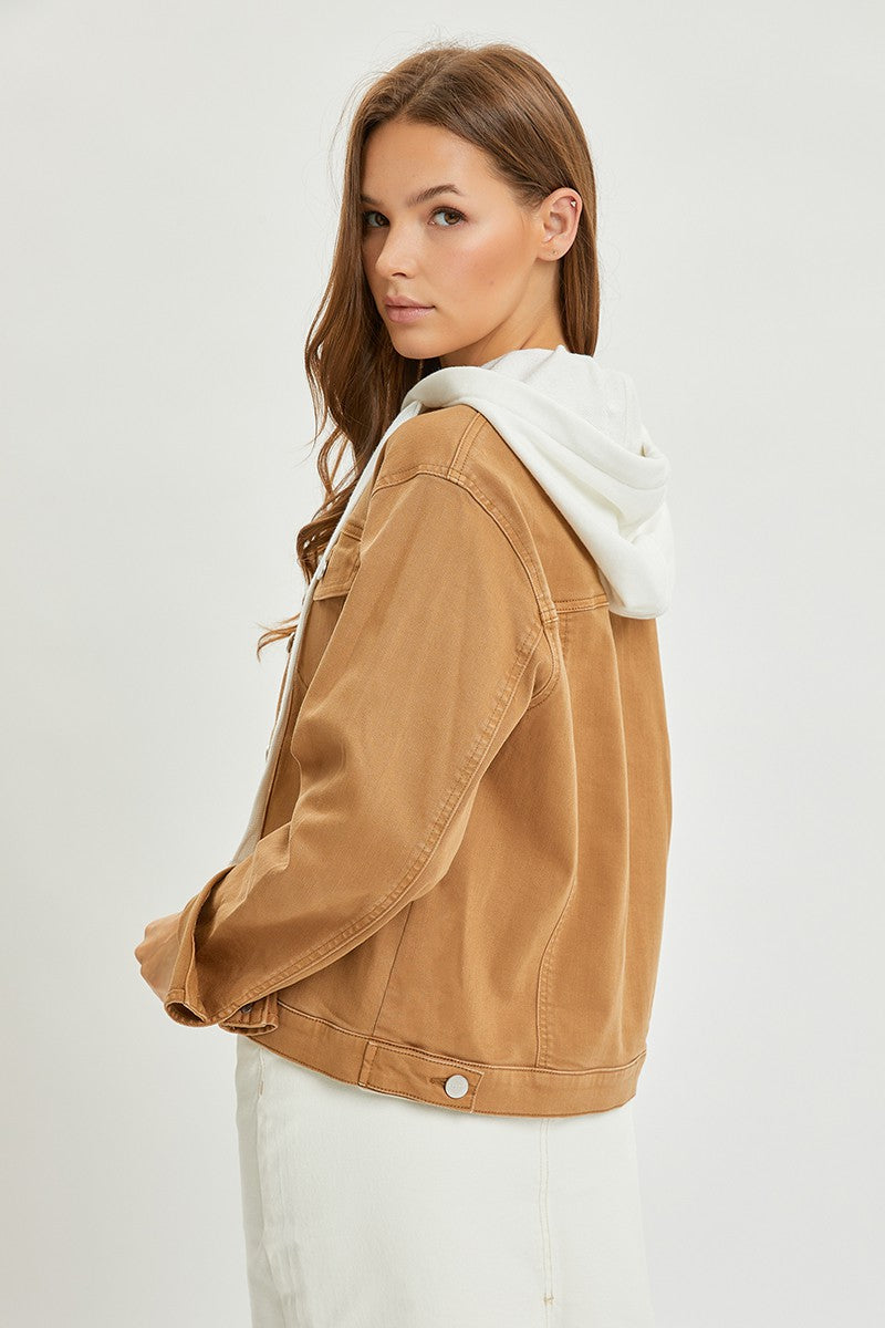 Risen Oversized Hooded Cargo Jacket