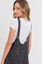 Shadow Fade Denim Jumpsuit Overall