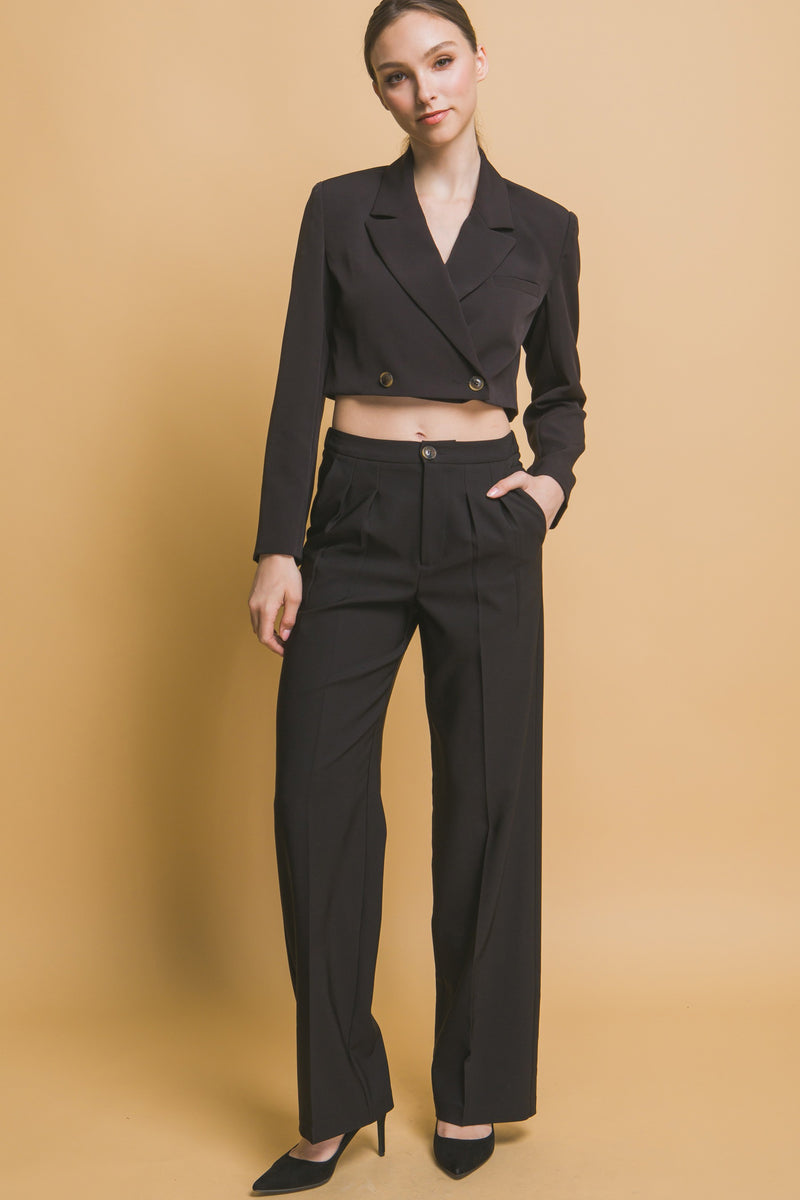 Full-Length Vertigo Blazer Pants