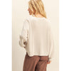 Pocket Detailed Crew Neck Sweater