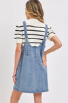 Blue Jean Charm Overall Dress