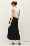 Tiered Maxi Skirt