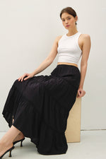 Tiered Maxi Skirt