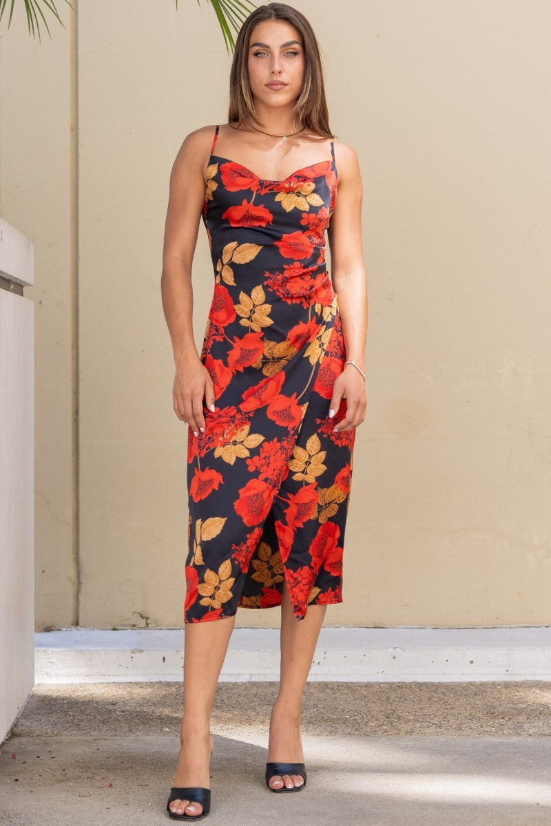 Audrey Floral Slip Dress
