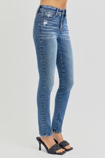 RISEN Jeans Tummy Control High Rise Ankle Slim Skinny Jeans