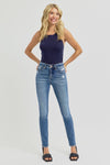 RISEN Jeans Tummy Control High Rise Ankle Slim Skinny Jeans