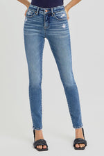 RISEN Jeans Tummy Control High Rise Ankle Slim Skinny Jeans