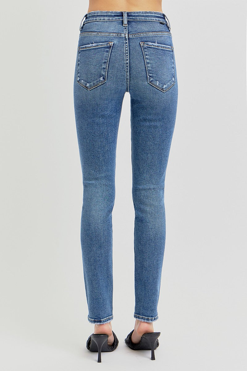 RISEN Jeans Tummy Control High Rise Ankle Slim Skinny Jeans