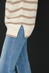 Lightweight Striped Long Sleeve Sweater