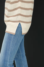 Lightweight Striped Long Sleeve Sweater