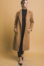 Tie-Front Trench Coat