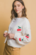 Cherries Cardigan