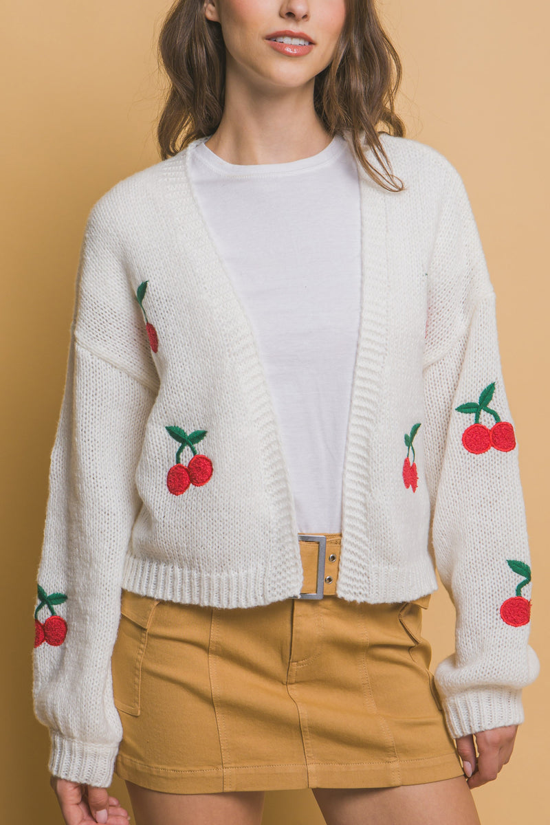 Cherries Cardigan