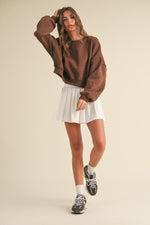 Cozy Fleece Oversized Crewneck Sweatshirt