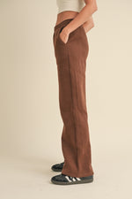 Cozy Fleece Wide Leg Sweatpants