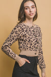 Leopard Print Cardigan