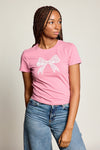 Lace Bow Baby Tee