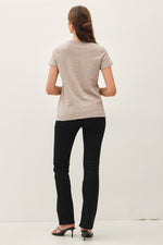 Garment Dyed Cotton Slub Tee