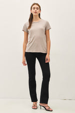 Garment Dyed Cotton Slub Tee