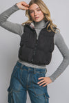 Full-Zip Reversible Puffer Vest