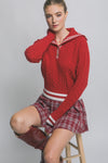 Sailor Collar Long Sleeve Sweater