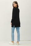 Viscose Open Front Essential Cardigan